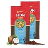 ライオンコーヒートーステッドココナッツ 140g×2個 フレーバーコーヒー ドリップ ハワイ 中挽き ライトロースト 水出しOK 新パッケージ 人気 ギフト lioncoffee