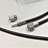 5FSFA(5D-SFA)-LITE 10m 両端MP接栓付(片端脱着式) フジクラ 固定局用ケーブル 50Ω 無線用 同軸ケーブル F5SF-10MM
