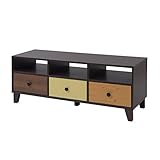 JKプラン PANELLA テレビ台 引き出しチェストがカラフルなテレビボード MHV-0004-BRYE