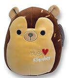 (20cm , Hedgehog) - Kellytoy Squishmallow 20cm Hans the Hedgehog Super Soft Plush Toy