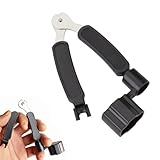 NITIUMI ストリングワインダー アコースティックギター ワインダー ペグ ニッパー ピン外し ギター ベース アコギ ビット エレキギター弦 弦交換 弦交換セット多機能ツール メンテナンス 工具