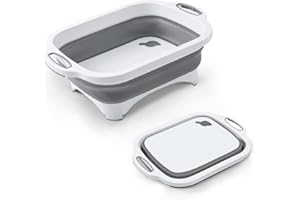 RULAYMAN 折りたたみ 洗い桶 洗いおけ 水切りかご バケツ 排水機能 シリコン製 取っ手付き 収納便利 キッチン アウトドア コンパクト