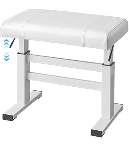 【新品】CASIO カシオ ピアノ椅子 ホワイト 高さ調整可 CB-30 WE Amazon | CASIO(カシオ) 純正 イス 高低自在 CB-30WE ホワイト [電子