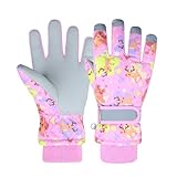 スキーグローブ 子供 キッズ 手袋 防水 防寒 スノー手袋 てぶくろ 子ども 冬 スキーミトン【5層断熱素材/撥水防水加工/防風保温/滑り止