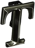 Monogram Letter T Door Knocker - Nickel Silver by Michael Healy Designs