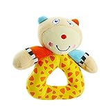 ベビーキッズアニマルソフトぬいぐるみぬいぐるみラトルかわいいくま