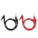 IPOTCH ジャックケーブル　　ワニ口　　バナナプラグ　　テストコード　2本入り