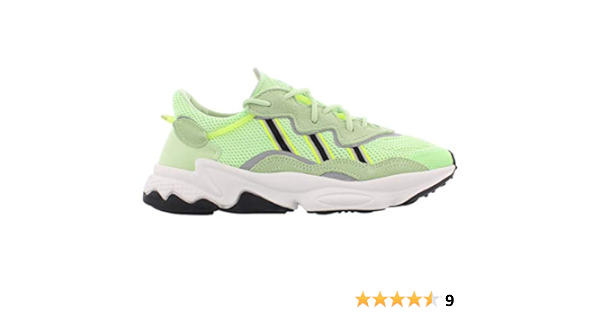 Amazon | adidas Ozweego メンズ グローグリーン/ブラック/ソーラーイエロー EE6466 | adidas(アディダス) |  スニーカー