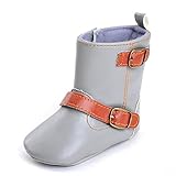 Tovadoo ベビーシューズ ブーツ 秋冬 男女共用 韓国風 歩行練習用 つま先保護 厚手 暖かい ソフト 可愛い カジュアル ファッション 旅行