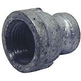 PANNEXT FITTINGS G-RCP1507 Galvanized Coupling Nut, 1-1/2 x 3/4 by PANNEXT FITTINGS