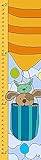 Green Leaf Art Growth Chart, Yellow Air Balloon [並行輸入品]