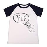 Chaufly Tシャツ 女の子 漫画 手紙 ファッション かわいい プリント 子供 半袖 基本的 ルーズ ティーズ