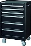 ダイシン工業 ツールキャビネット 工具収納 ツールケースワゴン スチール製 6段 TWZ-926B
