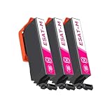 Karasaki SAT 互換インク エプソン用 EPSON用 SAT インク サツマイモ インク SAT-M マゼンタ3個 対応機種:EP-712A EP-813A EP-713A EP-814A EP-714A EP-815A EP-715A EP-816A EP-716A EP-812A【大容量/残量表示対応/個包装】