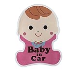 【さらのわ】 国内発送 Baby in Car カーステッカー