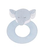 Angel Dear Ring Rattle, Blue Elephant by Angel Dear [並行輸入品]
