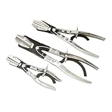 AMPRO T70584 3 Piece Hose Pinch Off Pliers Set by AmPro