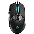 MOJO Pro Performance Silent Gaming Mouse - Wired Mouse with 9 ...