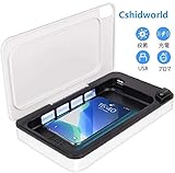 除菌器 Cshidworld 除菌器 99%細菌消滅 除菌 消毒 殺菌 滅菌 紫外線消毒ボックス 紫外線洗浄器 紫外線洗浄器 UV携帯電話殺