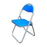iimono117　折り畳みパイプ椅子 ブルー / 会議 展示会 子ども会 イベント 運動会 折りたたみ式 パイプイス いす イス 折り畳み椅子 折り畳みいす 折り畳みイス 折りたたみ椅子 折りたたみいす 折りたたみイス