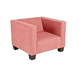 arne ソファー 1人掛け 1人用 肘付き ロータイプ ファブリック 布張り リビング massive 1P Z22 ソフィア生地 ソフトピンク