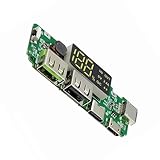 18650モバイル電源充電ボードダブルUSB出力5V 2A 1A/5V 2.4A