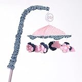 CoCaLo Madison Musical Pink and Blue Flowers Crib Mobile by Cocalo [並行輸入品]
