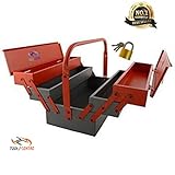 ツールCentreプレミアム品質メタルツールボックスwith 5 compartmernt with安全ロック&キー 8.5 x 11 TC-ALL