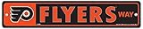 NHL Philadelphia Flyers 4 " x 19 "プラスチックStreet Sign Wincraft