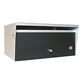 Box Design ポスト 郵便受け Metro Black