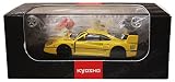 京商オリジナル 1/64 フェラーリ F40 GTE 組立キット イエロー 完成品
