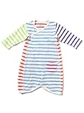 (コドモビームス) こども ビームス / 'Daily Cut' クレイジー ボーダー 2way ロンパース 8 (ユニセックス 50～70cm) 55280074491 マルチボーダー