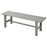 山善(YAMAZEN) ガーデンマスター アルミ縁台 幅120cm ABT-120 BR