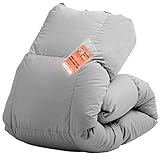 タンスのゲン 羽毛布団 ダブル【コインランドリーで洗える！】W防ダニ ダウン70％ 充填量1.4kg 日本製 7年保証 洗える ウォッシャブル 掛け布団 19110063(99944)