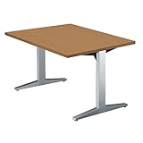 プラス　会議テーブル　STAGEO　テーブル長方形　ST-120TR　ミディアムウッド