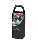 マルヨネ 九谷焼 花器 8号手桶花瓶・椿 K4-1320