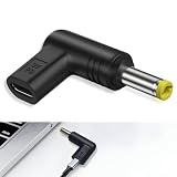 VEAGIA Type-C変換 5.5×2.5mm 15V TYPE-Cメス-DCコネクター ノートPC 100W 充電器 ノートPCアクセサリーUSBPD 変換アダプター 充電コンバーター type-c to dc (5.5-2.5mm 15V)