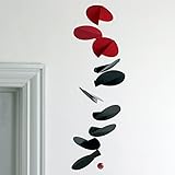 Flensted Mobiles フレンステッド・モビール (Turning Leaves/Black/Red/141S)