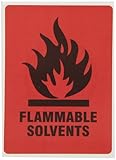 Brady 596-14 Prinzing flamable solvents (25 Each) by Brady