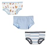 KicKee Pants竹•幼児用トイレトレーニングパンツ• Boy / Girl • 3パック カラー: ブルー