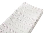 aden + anais rayon from bamboo fiber muslin changing pad cover, tranquility - bead by aden + anais [