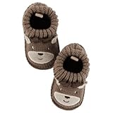 Carter's(カーターズ) レインディアクロシェットブーティーズ ブラウン 小物くつ下・タイツ 0～3ヶ月【並行輸入】