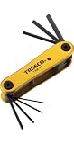 TRUSCO 六角棒レンチセット(ナイフ式)