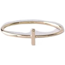 jouete ジュエッテ ゴールドリング K10YG プレーン リング 7号 jouete