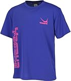 [ヤサカ] 卓球 半袖シャツ ロゴニャンコTシャツ4 ブルー M
