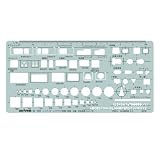 ドラパス(Drapas) テンプレート E506 インテリアレイアウト定規 1:50B 31506