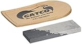 GATCO Soft Arkansas Pocket Stone with Case, Natural Stone, 3-Inch [並行輸入品]