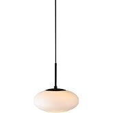 インターフォルム ペンダントライト LT-4041 ファティマ1 電球なし・別売 ガラス ホワイト ブラック 1灯