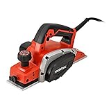 MAKITA 240 VOLT ELECTRIC MAKTEC POWER PLANER 82MM 580WATT 16000RPM, FOOT ON BASE WITH BLADE & NOZZLE