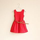 新2016年の夏の服を着る女の子子供たちの服女の子党の服の児童の服装ピンクプリンセス花女孩ワンピースヒット